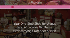 Desktop Screenshot of cabbagerose.com